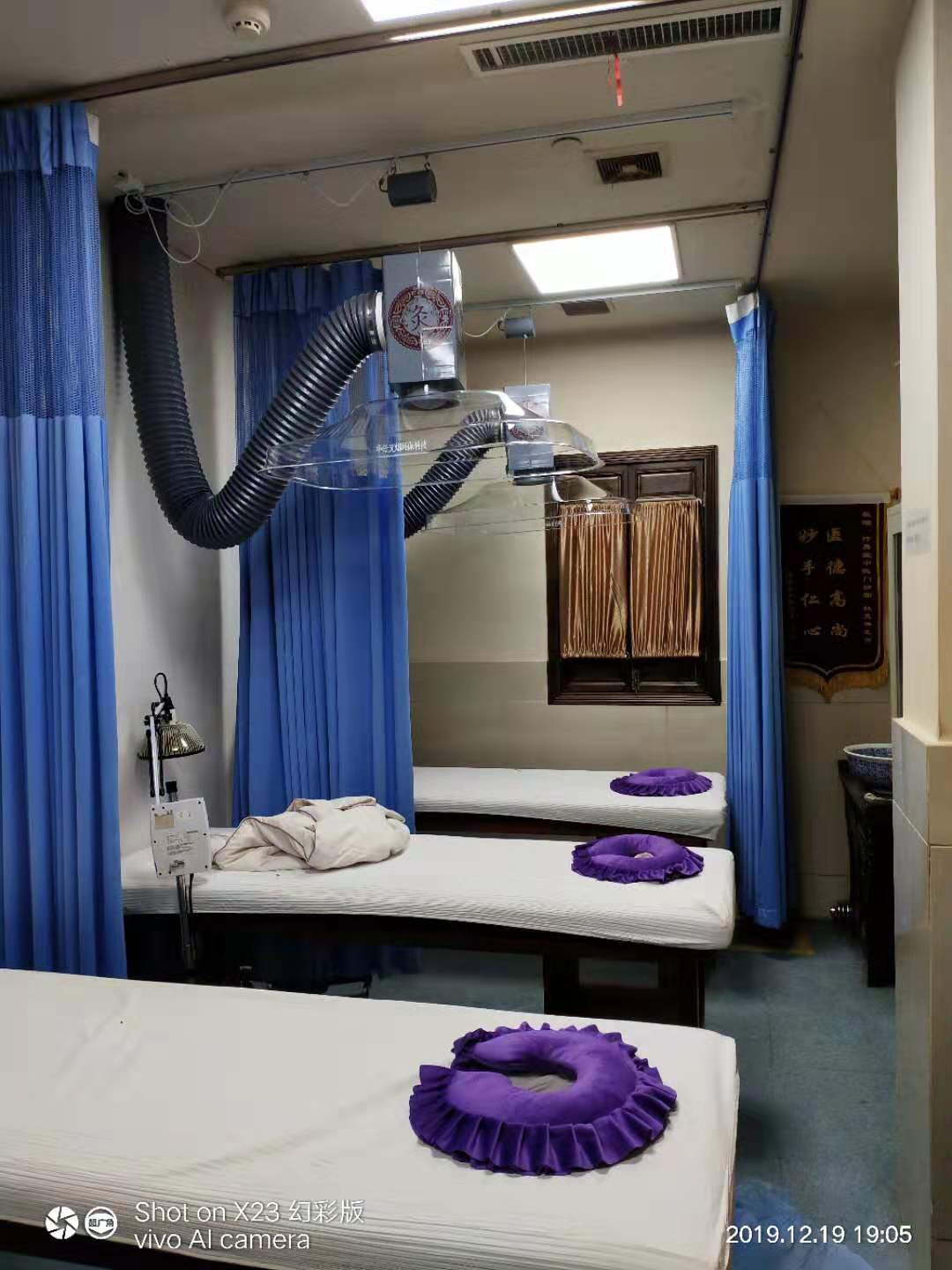 杭州診所(華仔)專業(yè)艾灸排煙系統(tǒng)安裝完工