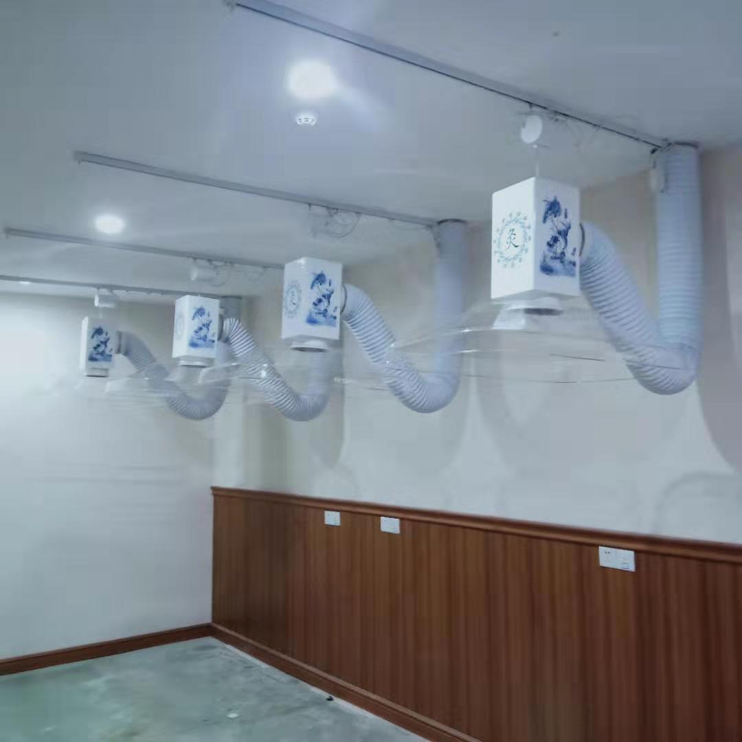 (華仔)南昌艾灸排煙系統(tǒng)安裝完工